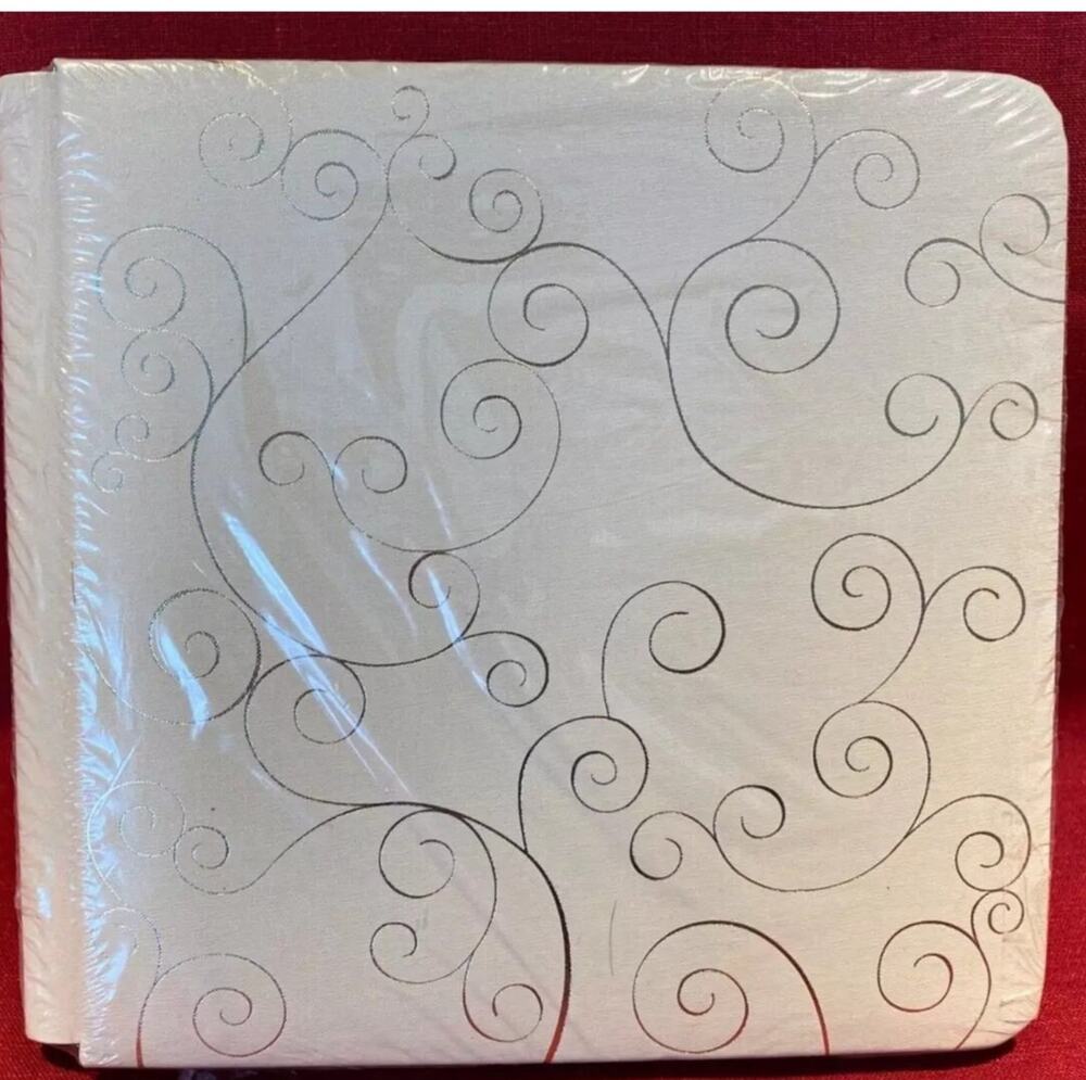 Creative Memories Premiere Coverset Tan w/Gold Scrollwork 12x12 New
